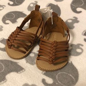 Baby girl gladiator sandals